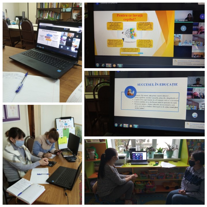 Pentru buna dezvoltare profesională cadrele didactice de la grupele de vârstă 2-3, 3-4, 4-5 ani au participat la Reuniunile Metodice din data de 26,27,30 noiembrie 2020