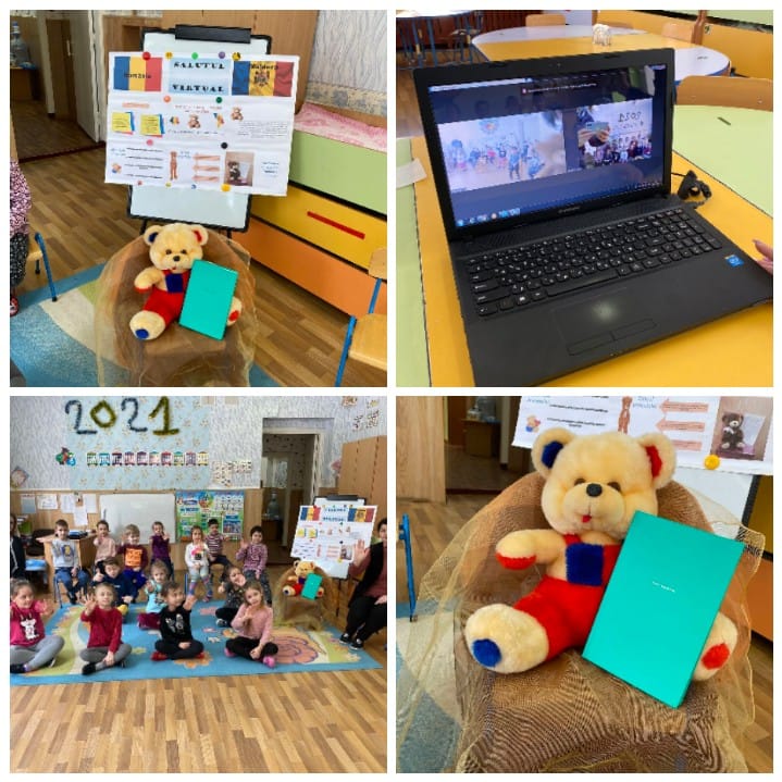 Ursulețul TEDII a făcut cunoștință cu prietenii de peste Prut pentru prima dată.